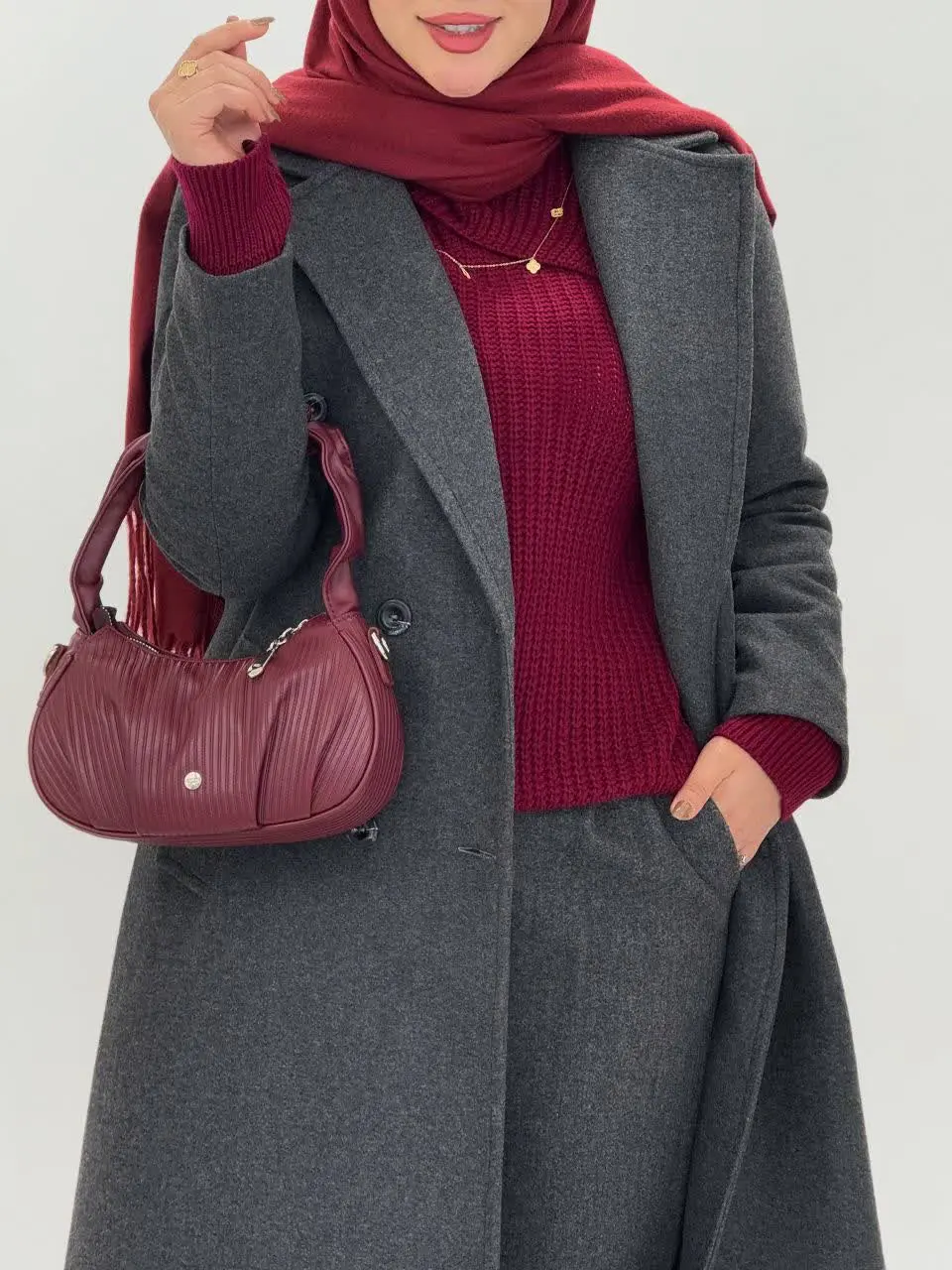 3665-پالتو مزونی برازنده